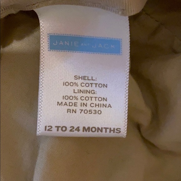 Janie and Jack Linen Newsboy Cap - Picture 7 of 8